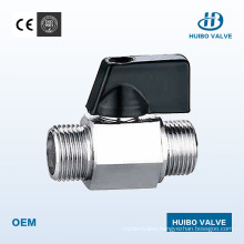 Male Thread Mini Ball Valve 1/4′′-1/2′′ Inch with Ce Certificate
